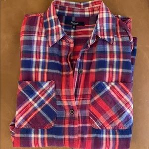 Madewell Plaid Button Up